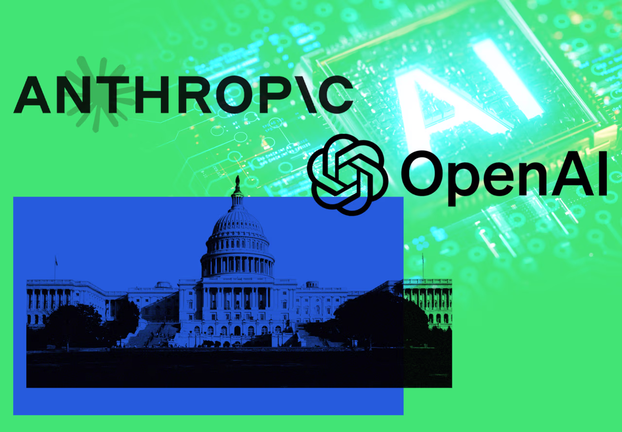 Two rival AI super PACs are backing the same congressman. What gives?