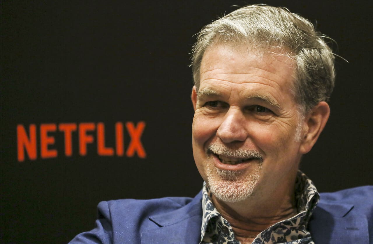 Netflix co-founder Reed Hastings has made over $500 million on stock options since last year