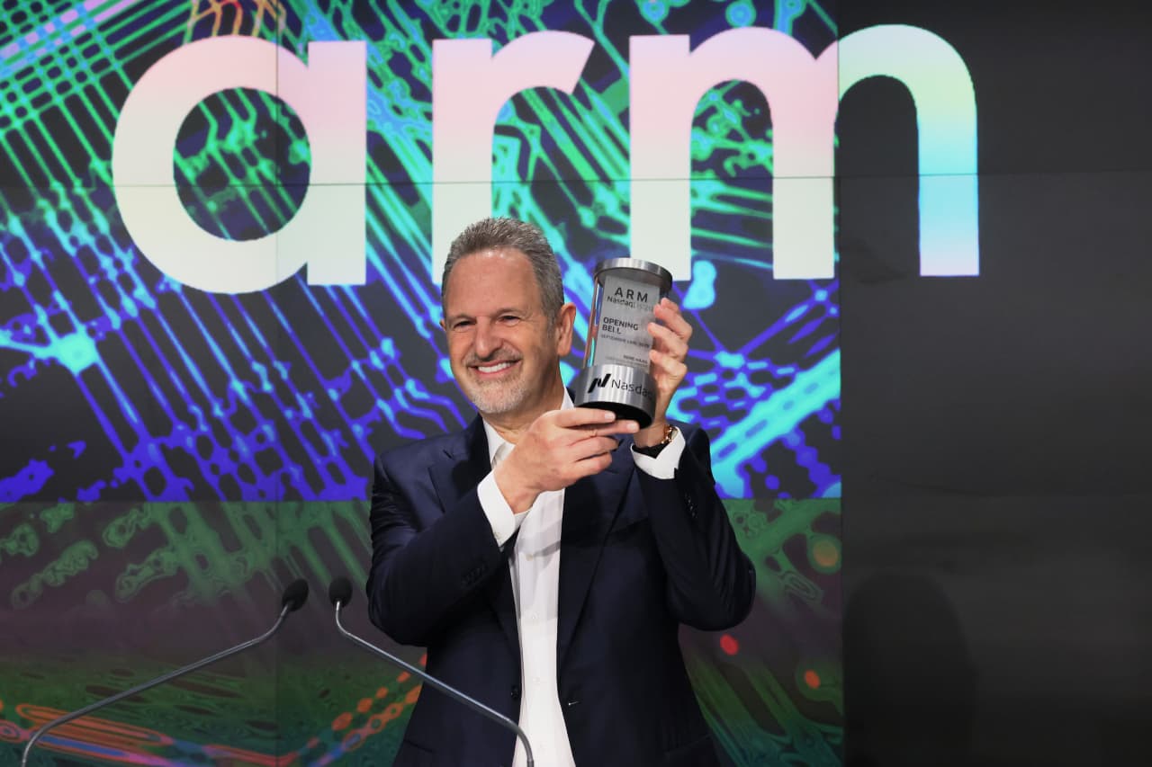 Arm puts a big number on its newest venture, but its stock falls