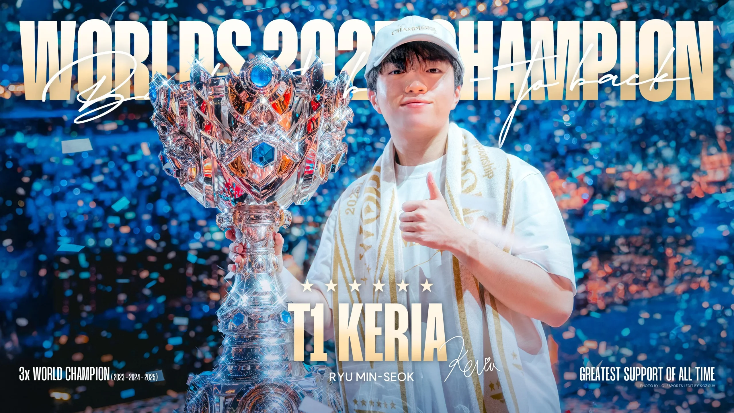 T1 Keria picks Seraphine for his Worlds 2025 skin