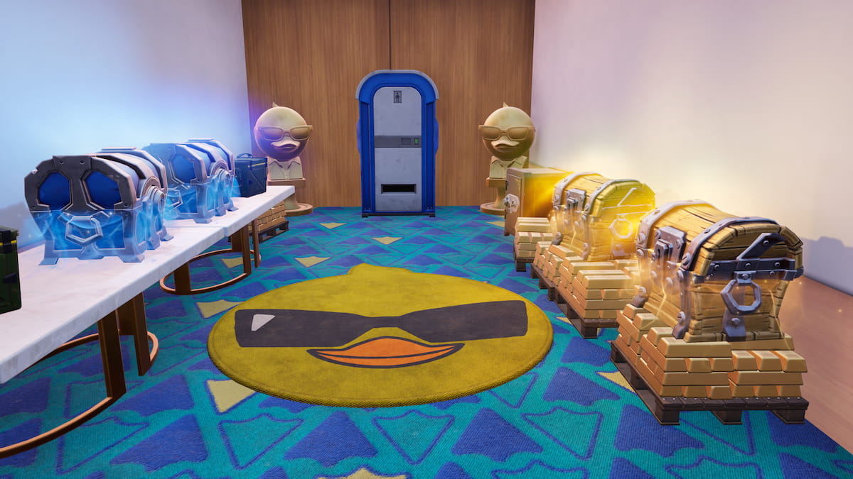 How to find the Rubber Duck keycard and open secret vault in Fortnite Chapter 7 Season 3