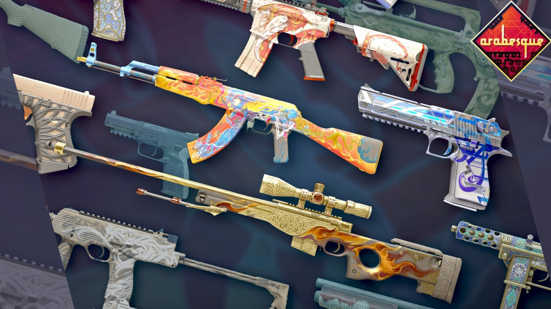 Every Arabesque collection skin in CS2