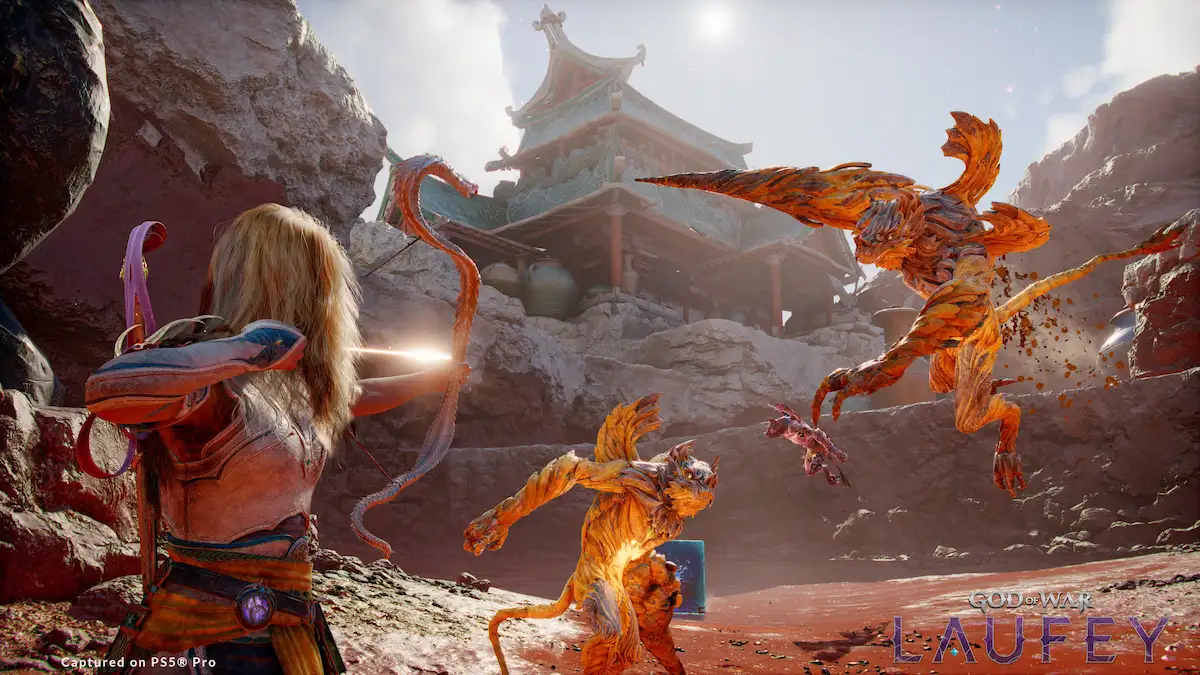 God of War: Laufey reveals how Faye’s Serpent Bow works