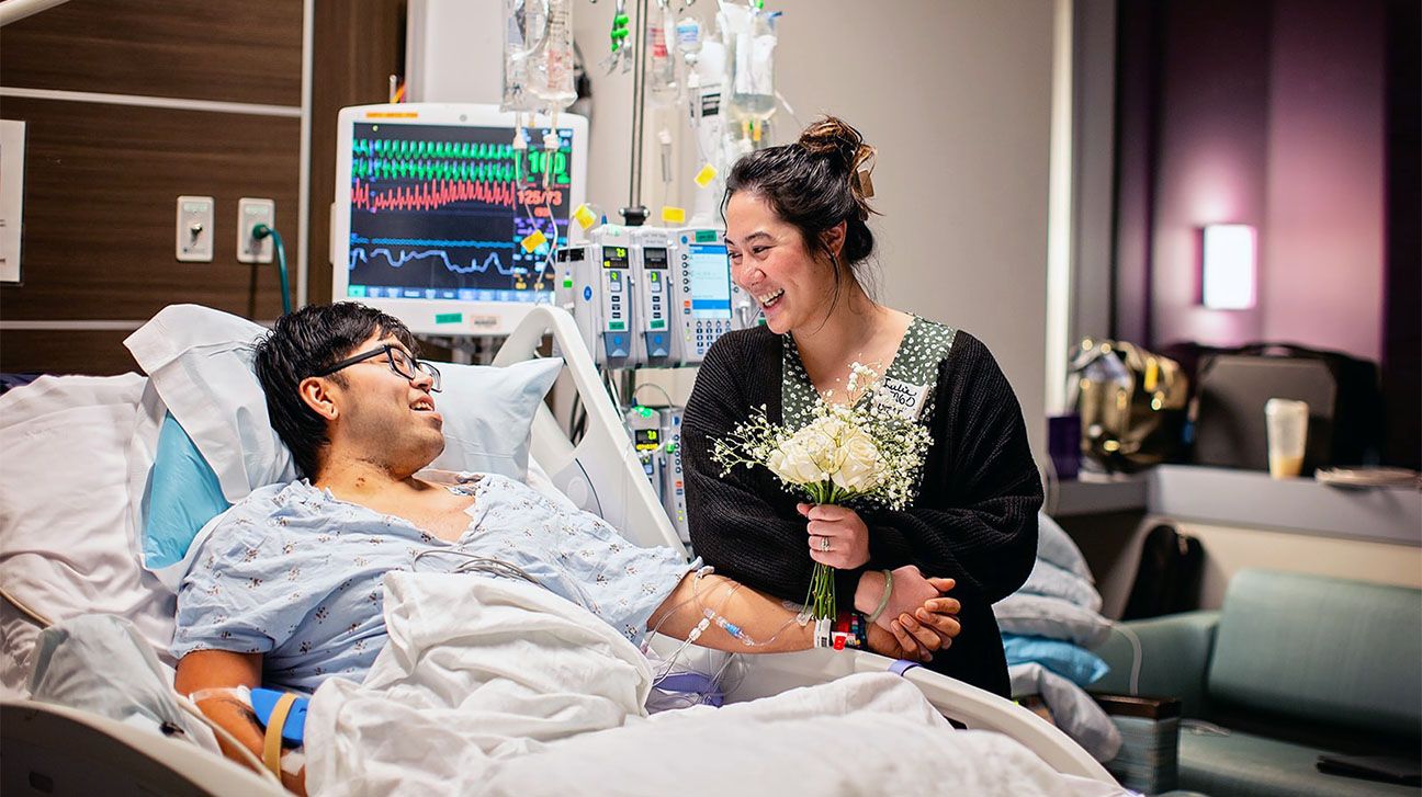 Heart Failure Couldn’t Stop This Couple from Saying ‘I do’ in the ICU