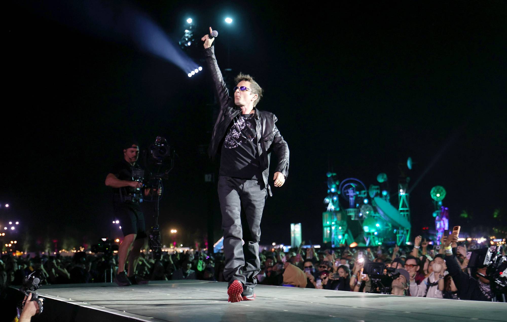 Watch Muse&#8217;s Matt Bellamy make surprise appearance during Anyma&#8217;s Coachella set