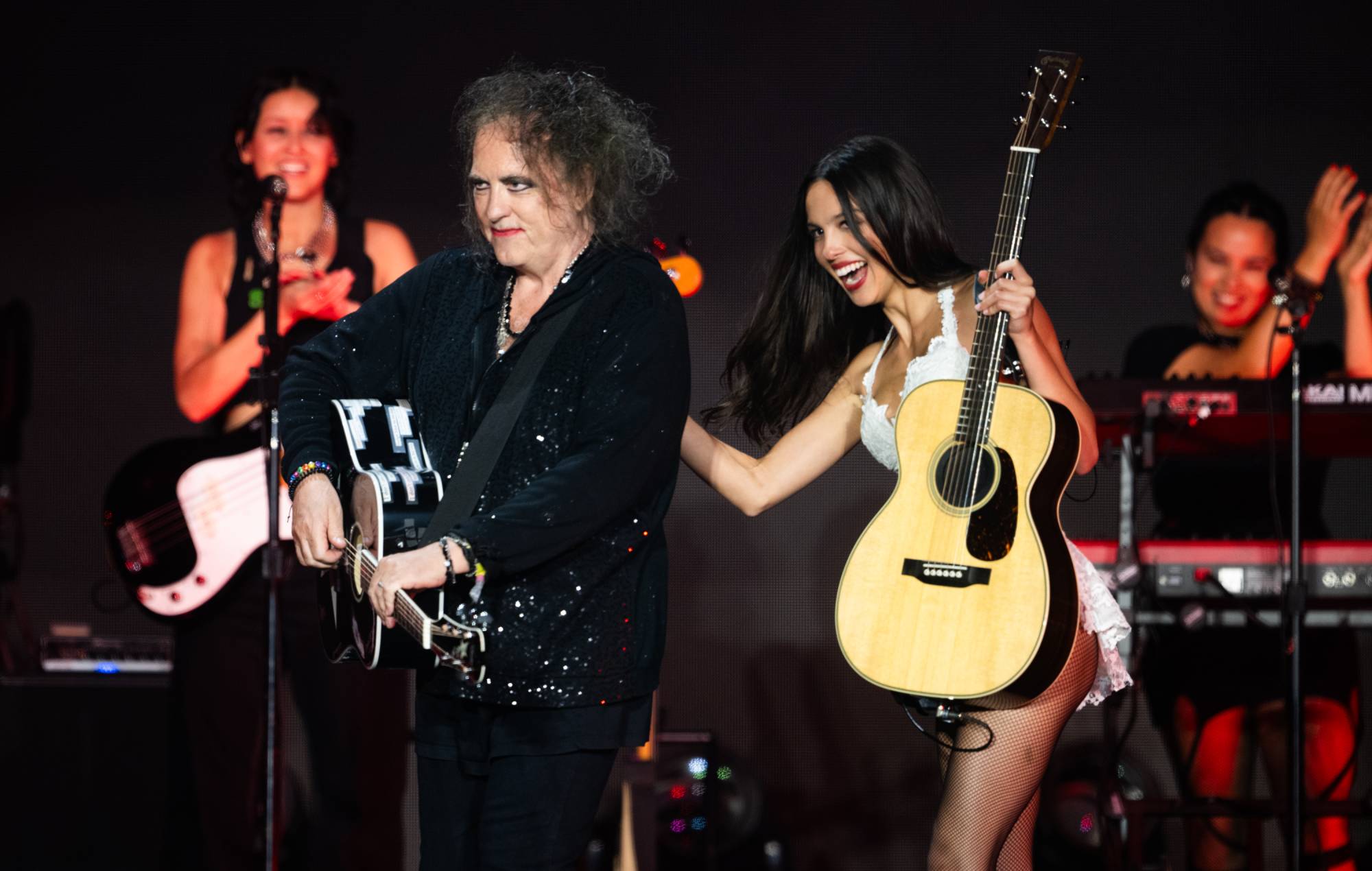 Olivia Rodrigo didn’t play ‘Drop Dead’ for Robert Smith, despite referencing The Cure icon: &#8220;I played him a bunch of other songs&#8221;