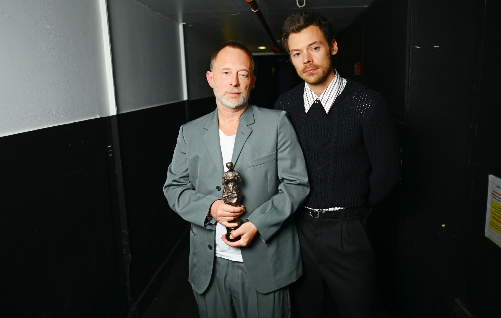 Harry Styles says he lost his virginity to Radiohead&#8217;s &#8216;Talk Show Host&#8217; – check out his full speech in tribute to Thom Yorke at the Ivor Novellos 2026