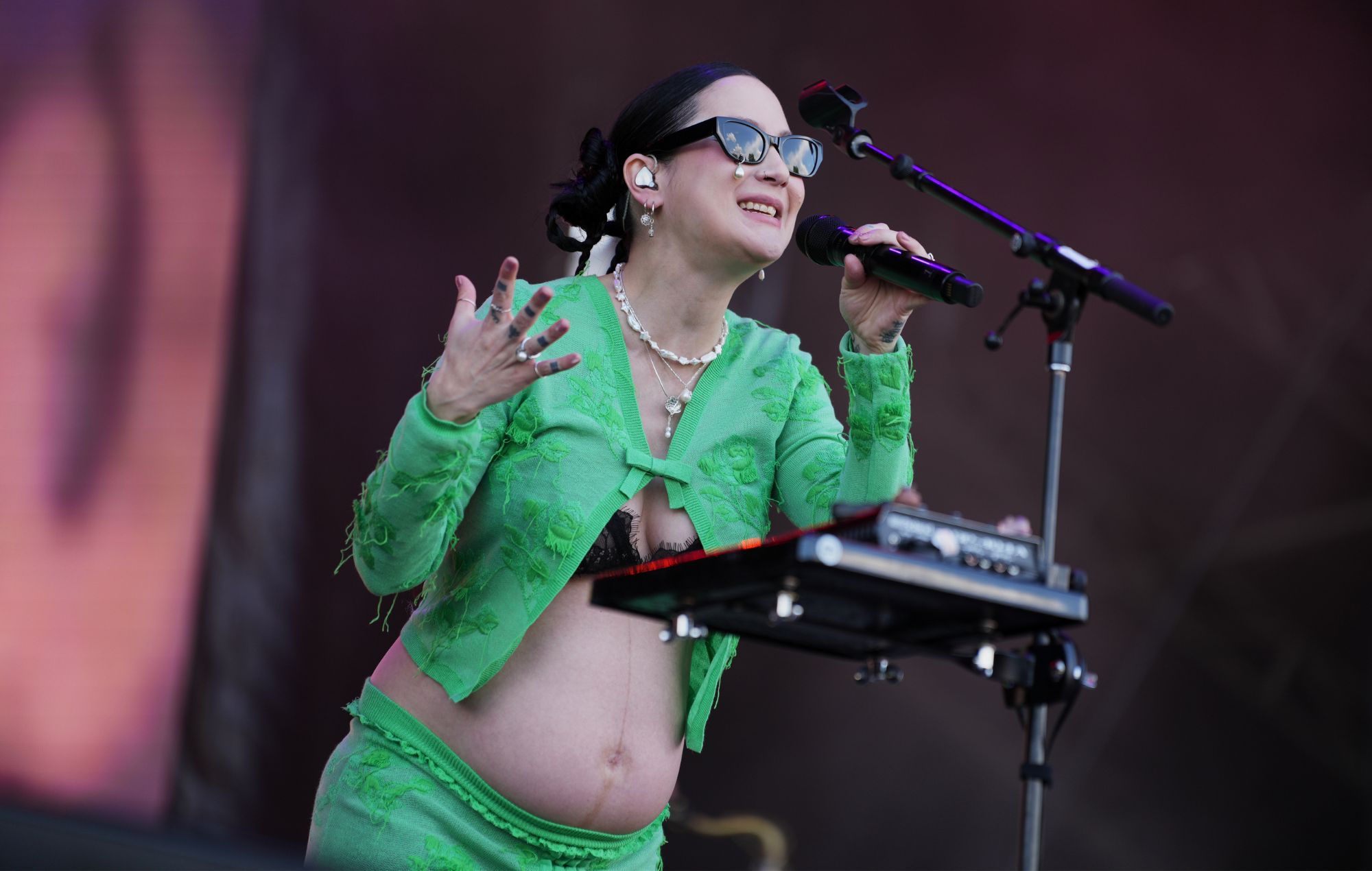 Japanese Breakfast debuts baby bump at Governor&#8217;s Ball 2026 set: &#8220;Jpreggie!&#8221;