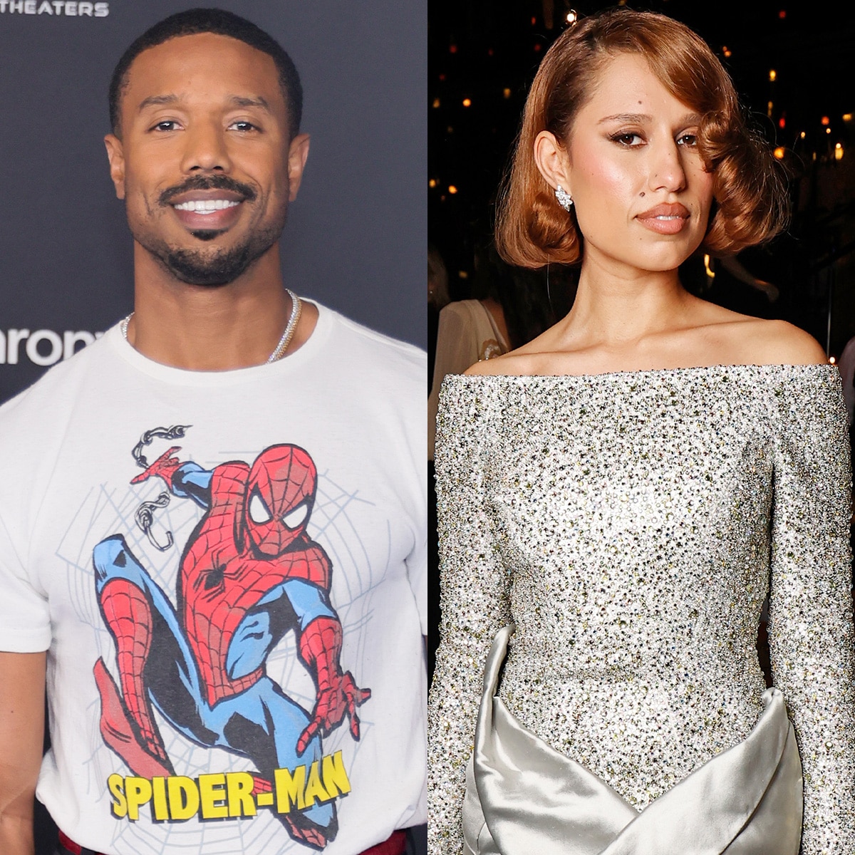 Michael B. Jordan and Raye Escape for a Day Out at Six Flags Together