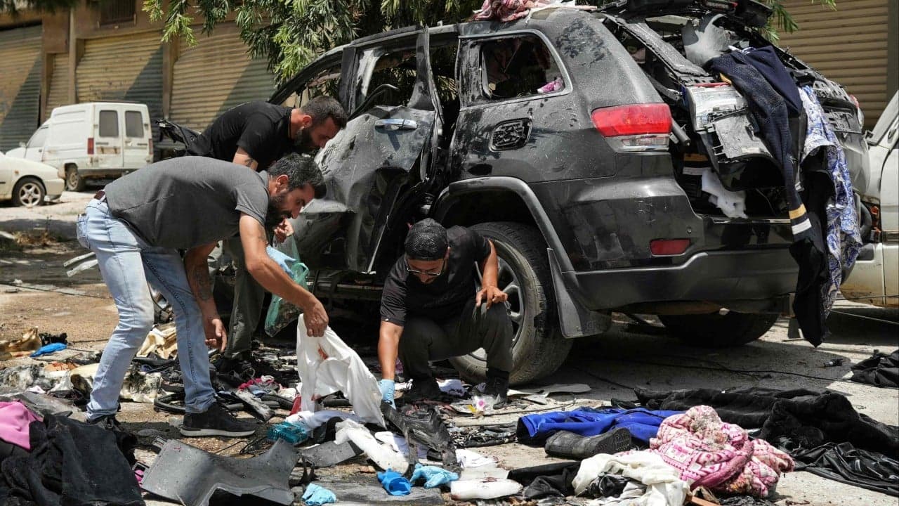 Lebanon says Israeli strike on south kills 4, including 3 women