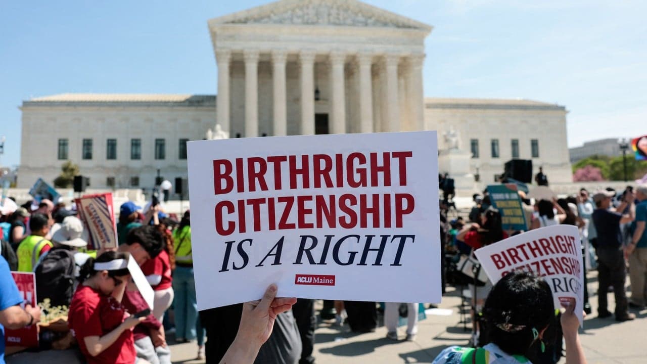 Trump says he will ask US Supreme Court to rehear birthright citizenship case