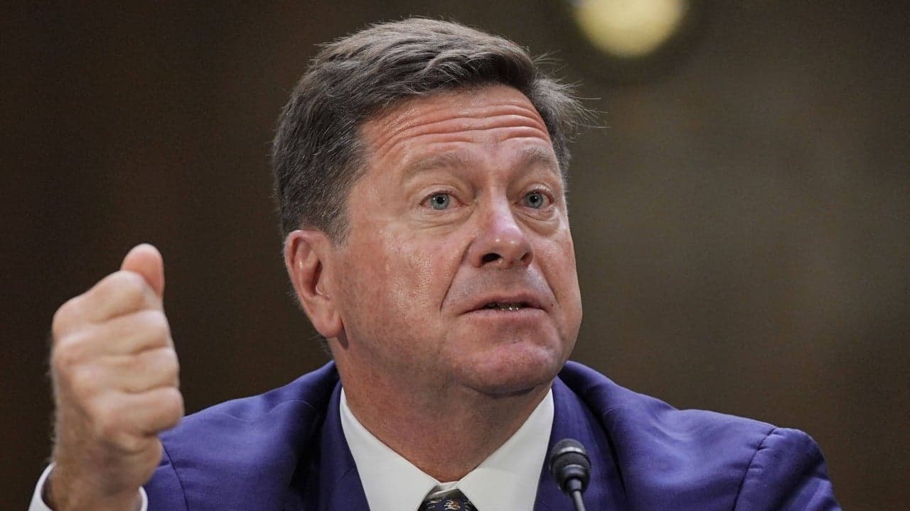 Jay Clayton sworn in as US spy chief after contentious  Senate confirmation hearing
