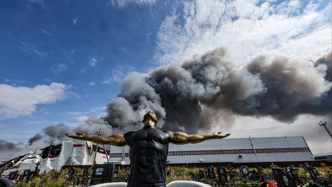 Moscow strikes Ukrainian steel plant as Kyiv targets Russian economy