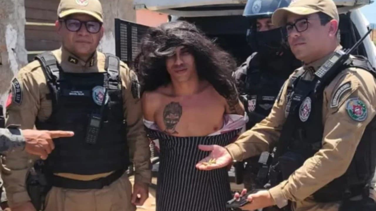 Brazilian serial killer suspect nicknamed ‘Mosquito’ dressed as a woman