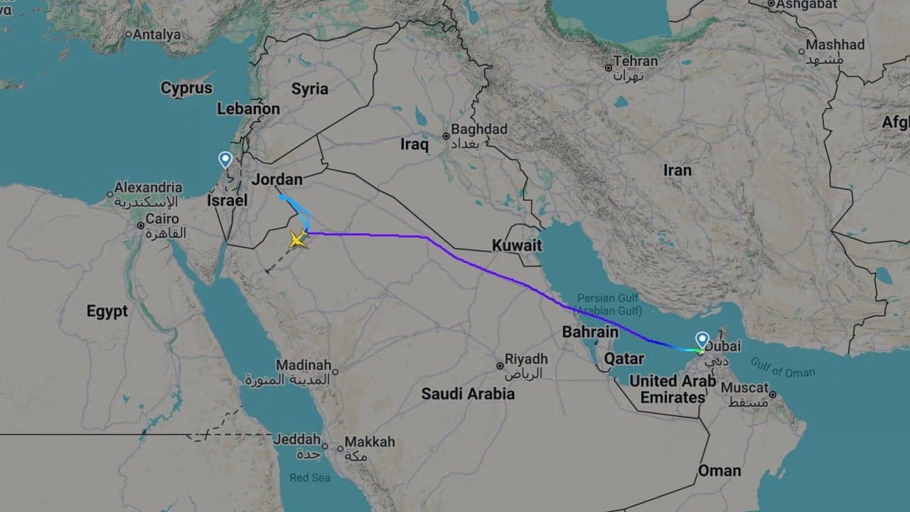 FlyDubai flight to Israel diverted to Saudi Arabia after incident in cockpit