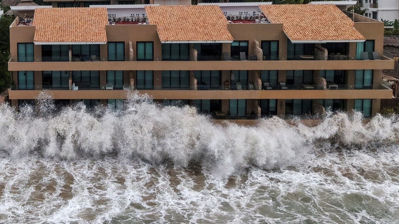 Hurricane Simon and Tropical Storm Rachel pummel Mexico, leaving 5 dead