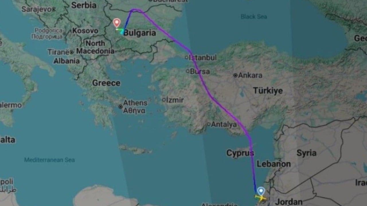 Bomb threat forces Austrian Airlines flight from Tel Aviv to divert to Bulgaria