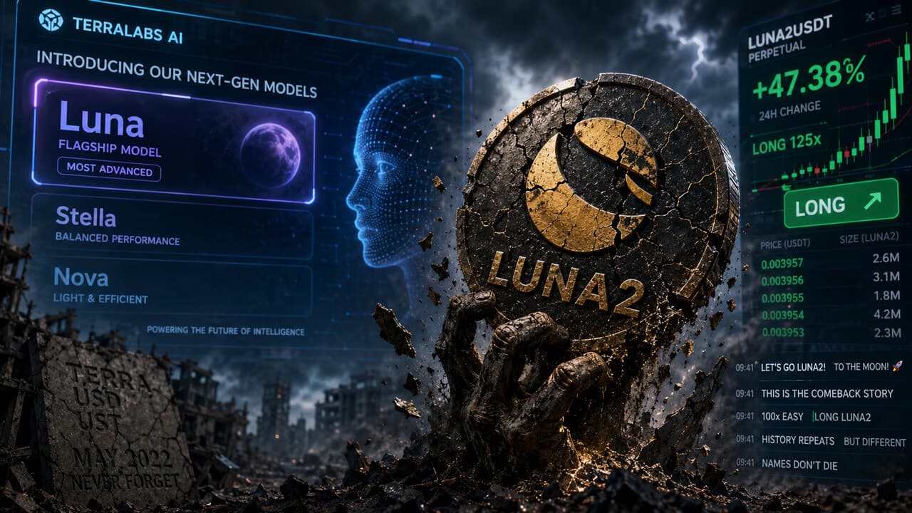 OpenAI’s Luna name turned Terra’s dead token into a YOLO leverage trade