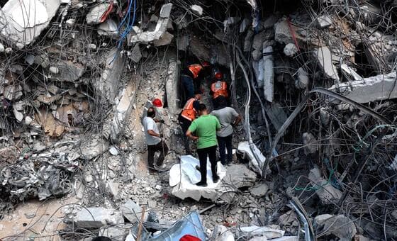 ‘We face a new ordeal’: Gaza's search for the dead goes on