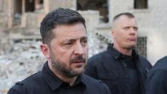 Zelensky to press Nato for air defence systems after intense Russian strikes