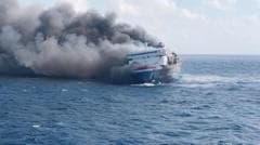Five dead, 41 missing, after Indonesia ferry catches fire
