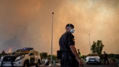 More than 220,000 evacuated in France and Spain due to wildfires