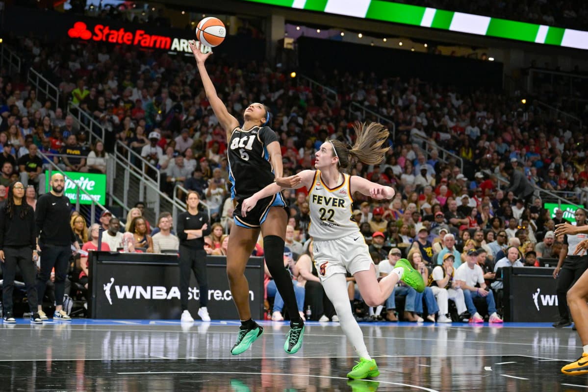 National Anthem Drama, Caitlin Clark Mocking Angel Reese & Poor Officiating Wraps Up Controversial WNBA Game