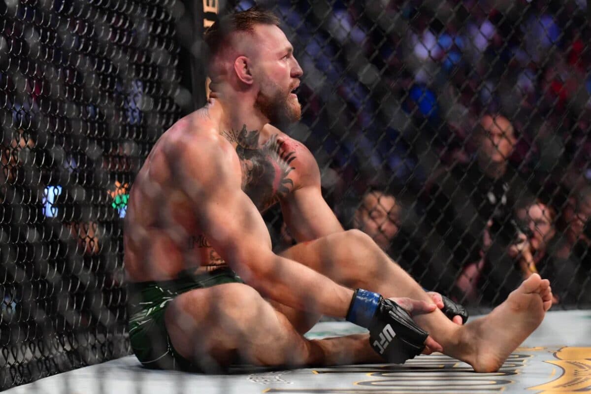 Did Conor McGregor Break His Leg at UFC 329? Bizarre Injury Ends Main Event in 69 Seconds