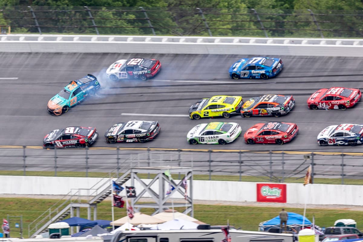 Tragedy Averted at Talladega: Joey Logano Flips Upside Down as 23XI Star Smacks Wall Head-On in Multi-Car Mayhem