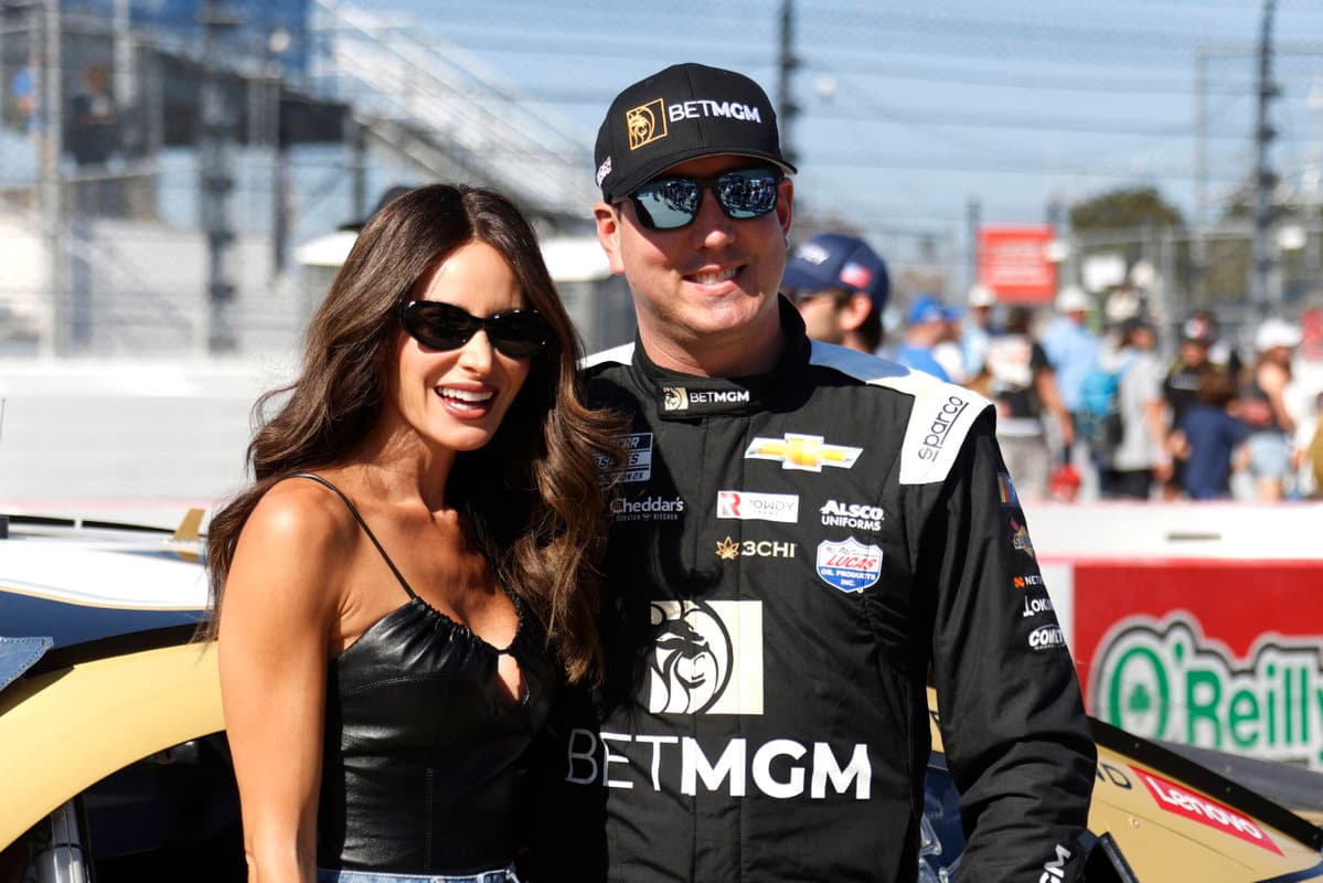 “He Steals His Steak Knife At Dinner”- Wife Samantha Recounts Late Kyle Busch’s Wild Vacation Hiest For Love