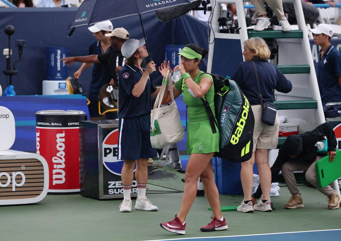 Alexandra Eala and Jessica Pegula’s Citi Open Showdown Suspended Amid Extreme Conditions
