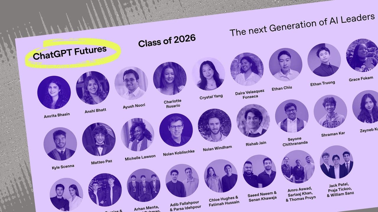 Students receive $10,000 prizes from OpenAI for innovative use of artificial intelligence