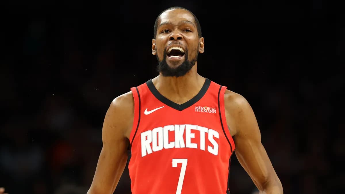 Rockets predicted to flip Kevin Durant for $153M ex-Nuggets NBA champion in 3-team blockbuster