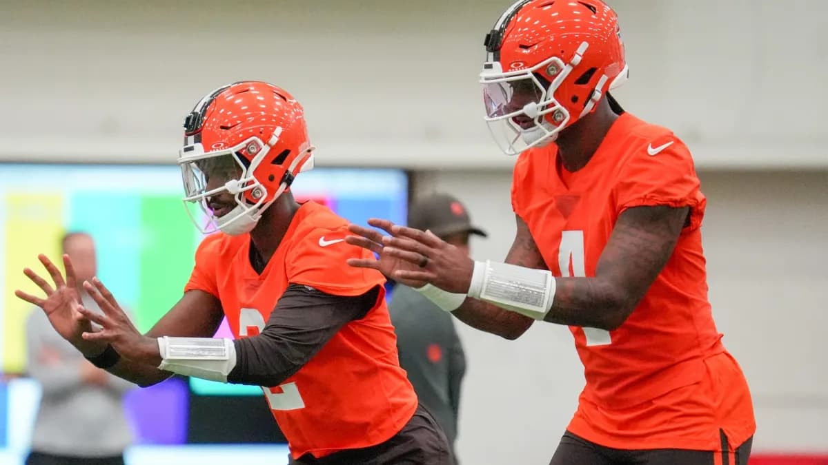 Shedeur Sanders vs. Deshaun Watson Browns QB battle might last into preseason