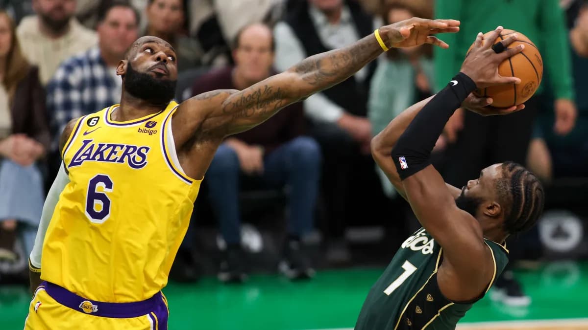 Allen Iverson's simple response to Jaylen Brown and LeBron James joining the 76ers