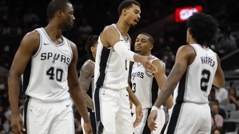 Five Spurs led by Victor Wembanyama record career-highs, break NBA history vs. Thunder