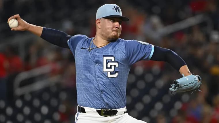 Nationals Cade Cavalli matches 3-time Cy Young winner with strikeout performance