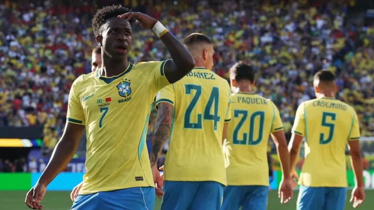 Brazil vs. Morocco live score, stats, result, highlights as Vinicius cancels out Saibari's opener