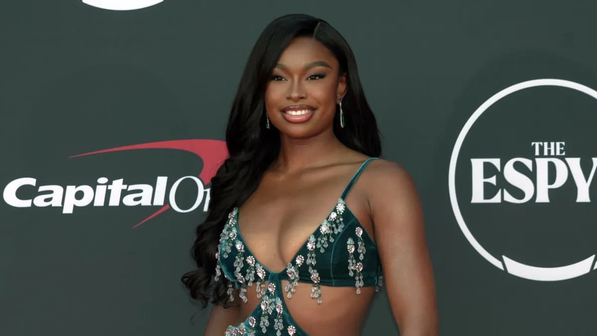 Coco Jones' swimsuit photos resurface after new engagement pictures with Donovan Mitchell