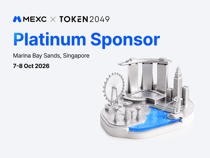 MEXC Returns to TOKEN2049 Singapore as Platinum Sponsor with Interactive Experiences and Industry Conversations