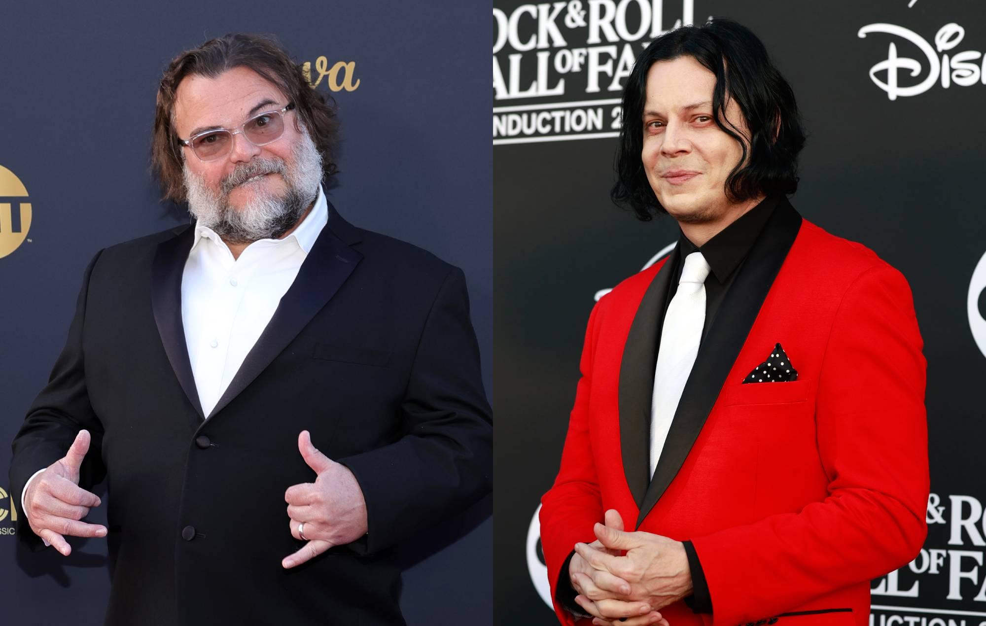 Watch Jack Black improvise new lyrics to ‘Seven Nation Army’ with Jack White during ‘SNL’ monologue