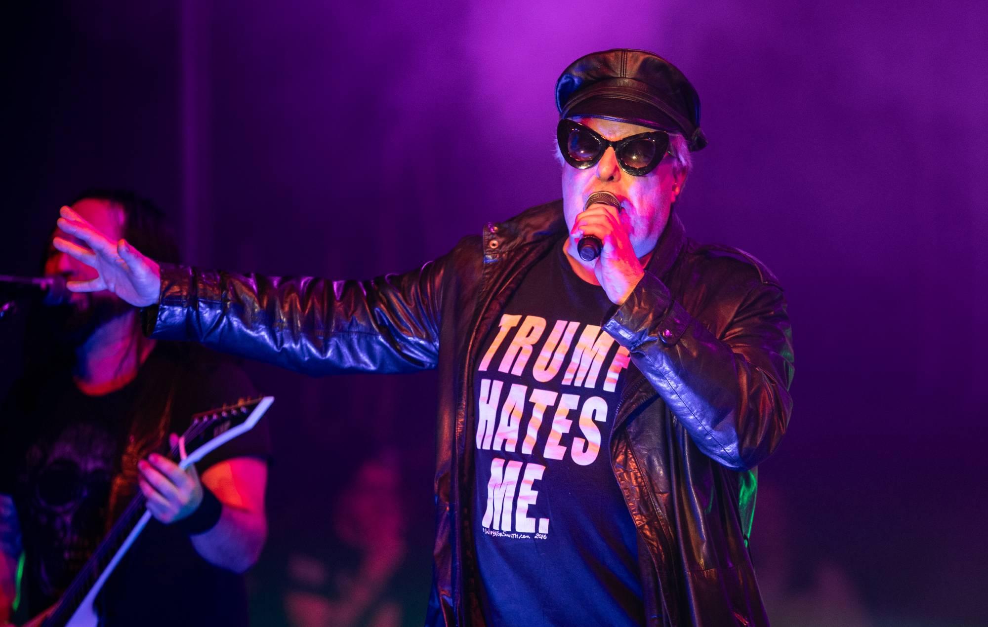 Watch ex-Dead Kennedys legend Jello Biafra return to the stage just months after suffering a stroke