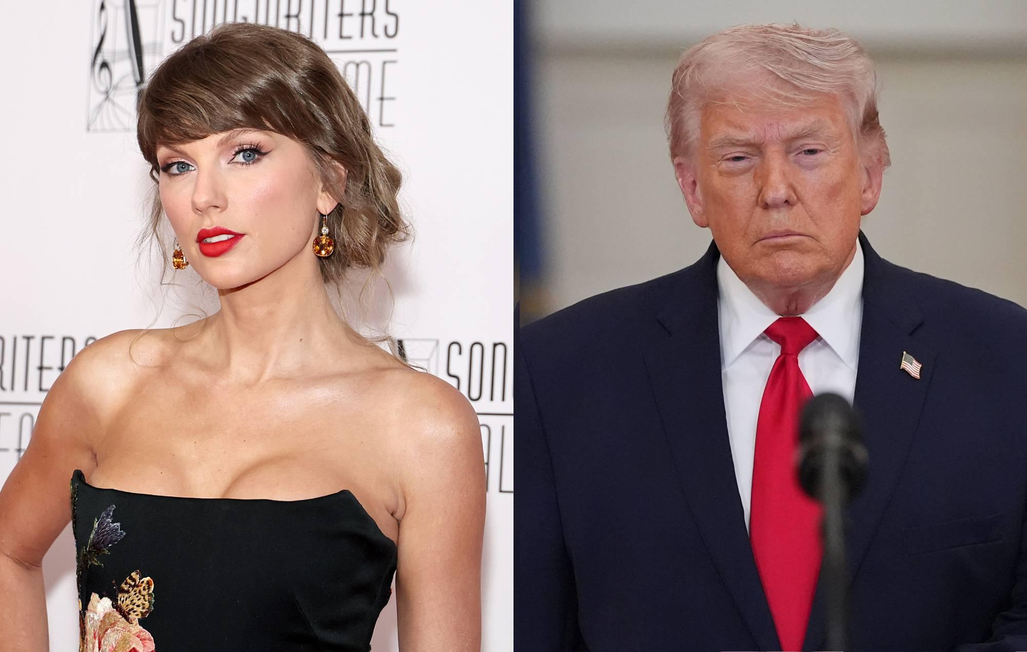 Taylor Swift’s ‘August’ removed from Donald Trump TikTok post that joked she would be “super excited” about its use