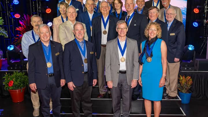 Two space shuttle-era spacewalkers enter Astronaut Hall of Fame