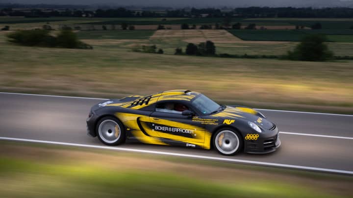 Ruf debuts new flat-eight engine at Goodwood