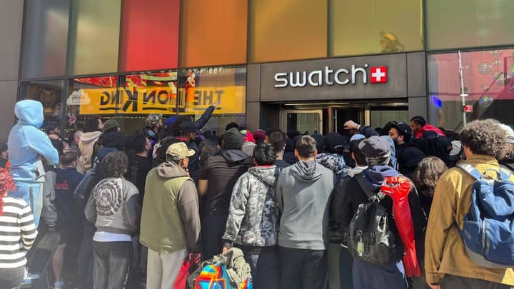 Swatch-Audemars Piguet watch launch ignites global chaos, tear gas fired in Paris