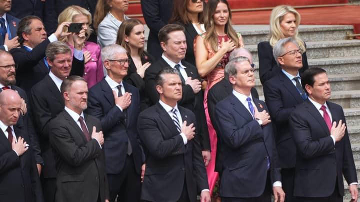 Why Trump took US tech leaders to Beijing