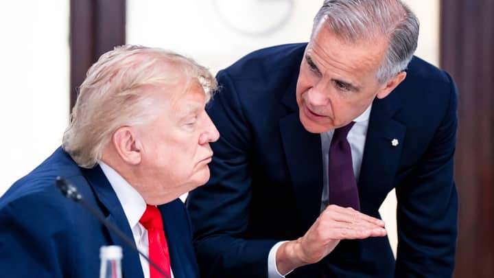 Trump likes Canada’s Chinese EV deal, Carney says after chat caught on hot mic
