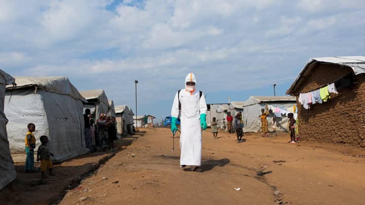 At least 30 deaths at DR Congo camp show Ebola could be spreading fast