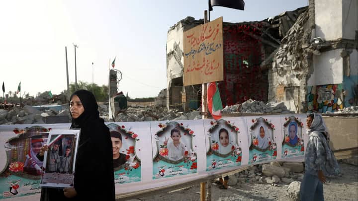 Trump casts doubt on US striking Iran school on war’s first day